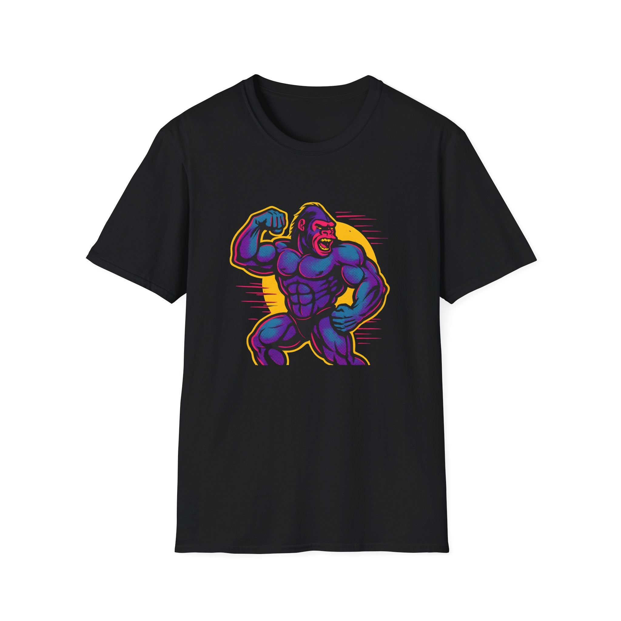 Purple Muscle Gorilla T-Shirt