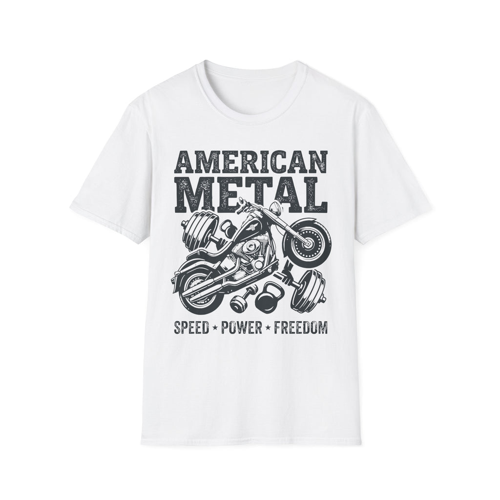 American Metal Softtail Build and Repair Vintage Graphic Gym T-Shirt