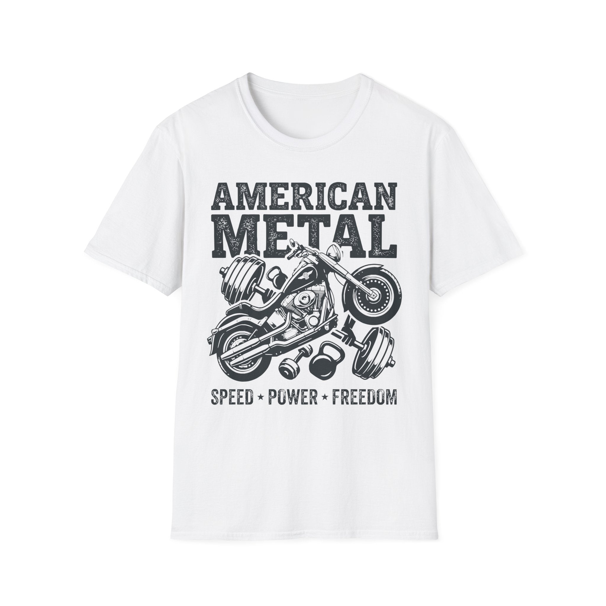American Metal Softtail Build and Repair Vintage Graphic Gym T-Shirt
