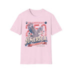 America USA 250 Strength Freedom Vintage Gym T-Shirt