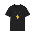 Lightning bolt dumbbell T-Shirt