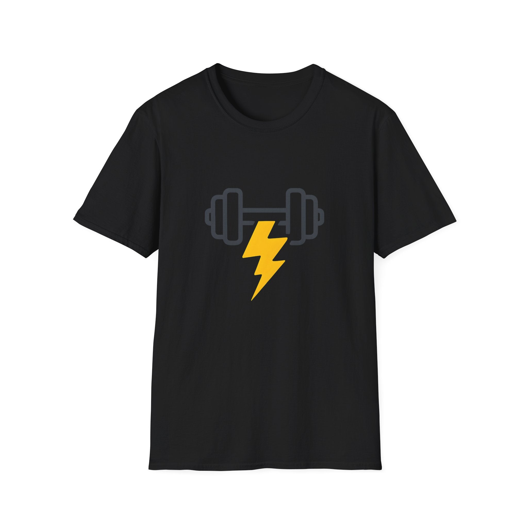 Lightning bolt dumbbell T-Shirt