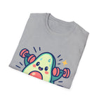 Avocado Lifting Weights T-Shirt