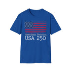 American Patriot 250 Stars and Stripes Vintage Gym T-Shirt