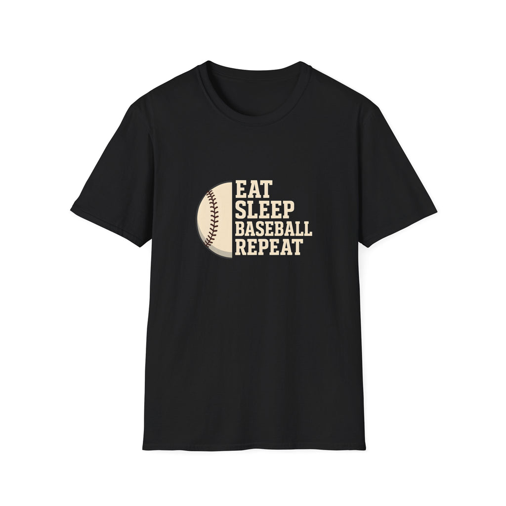 Eat Sleep Baseball Repeat T-Shirt