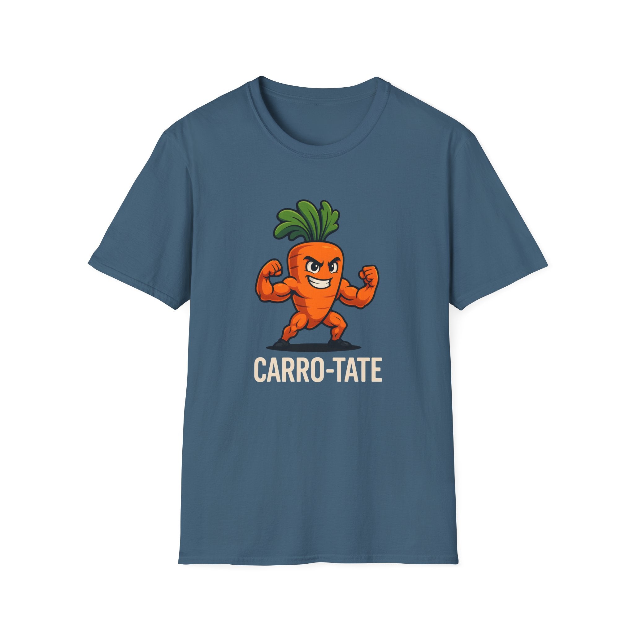 Muscular Carrot Mascot T-Shirt
