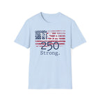 USA 250 Strong Gym Vintage Gym T-Shirt