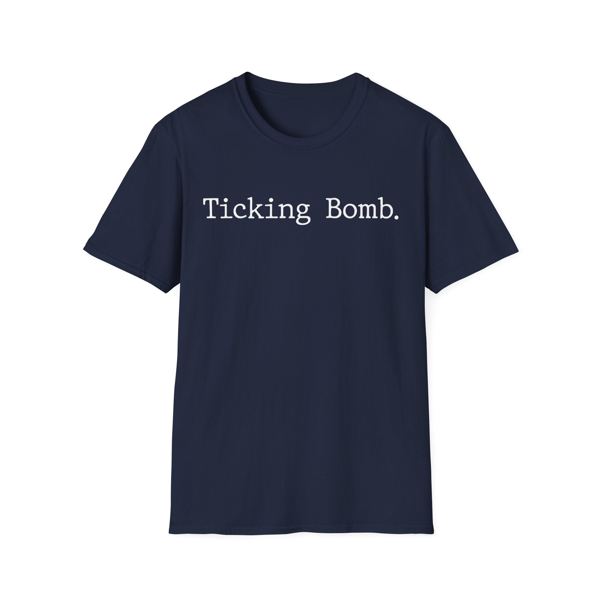 Ticking Bomb Typographic Vintage Gym T-Shirt