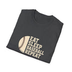 Eat Sleep Baseball Repeat T-Shirt