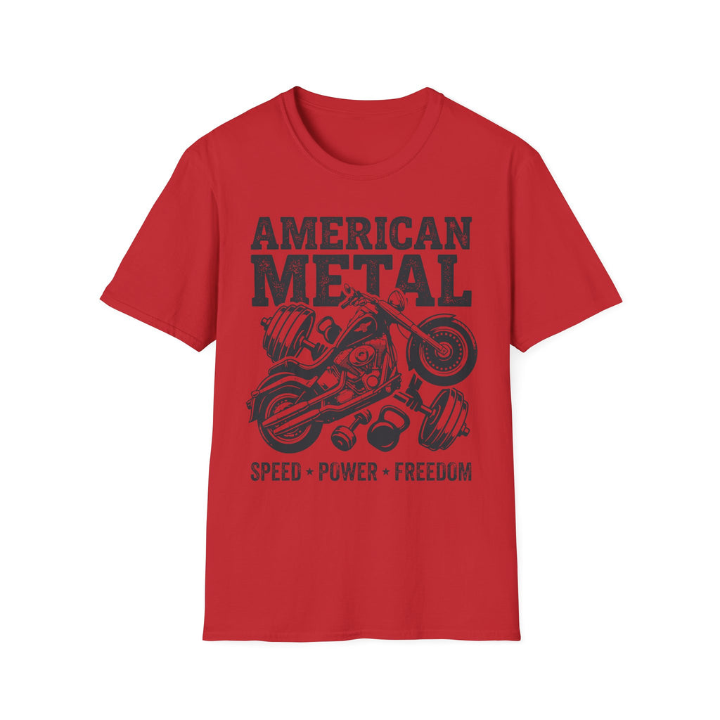 American Metal Softtail Build and Repair Vintage Graphic Gym T-Shirt