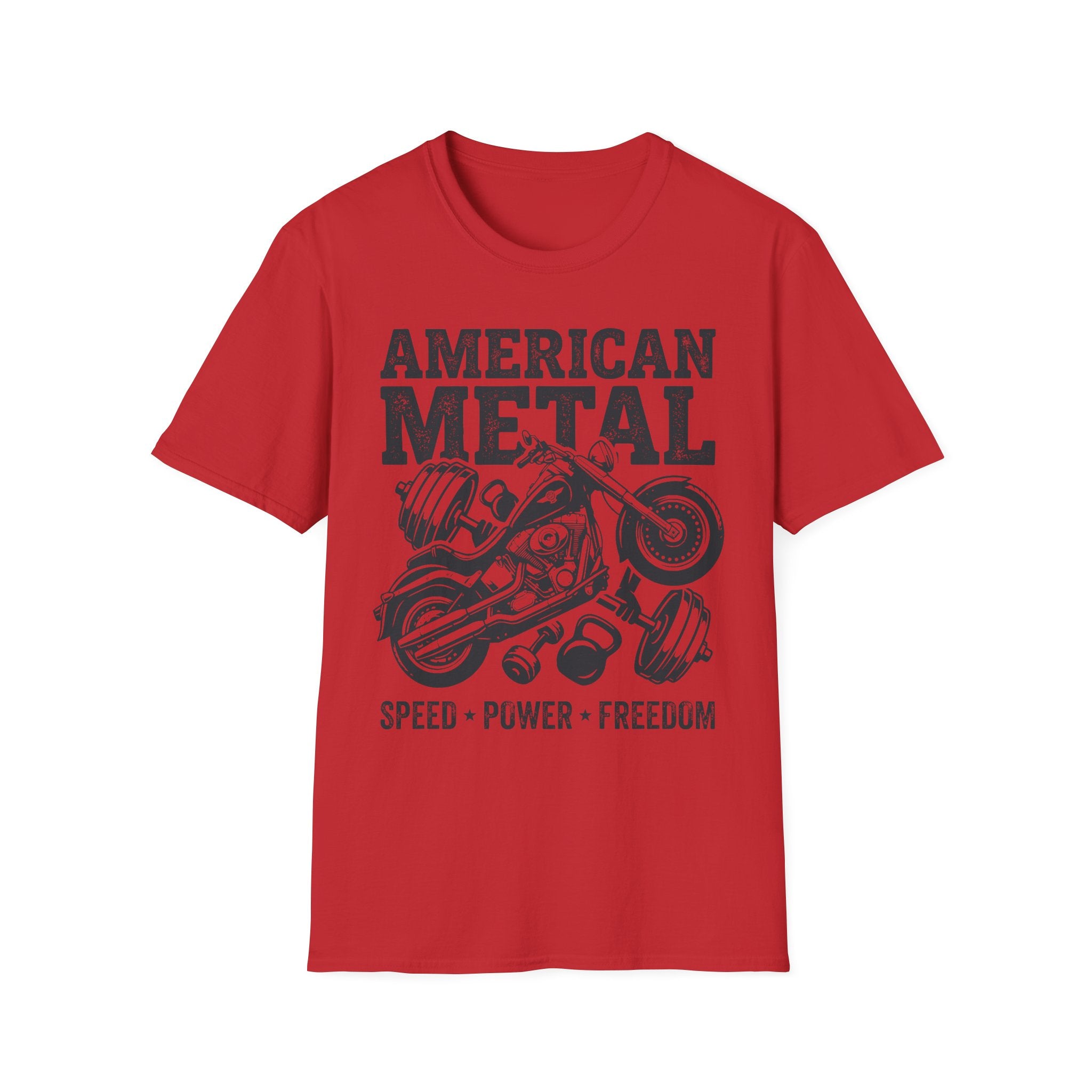 American Metal Softtail Build and Repair Vintage Graphic Gym T-Shirt