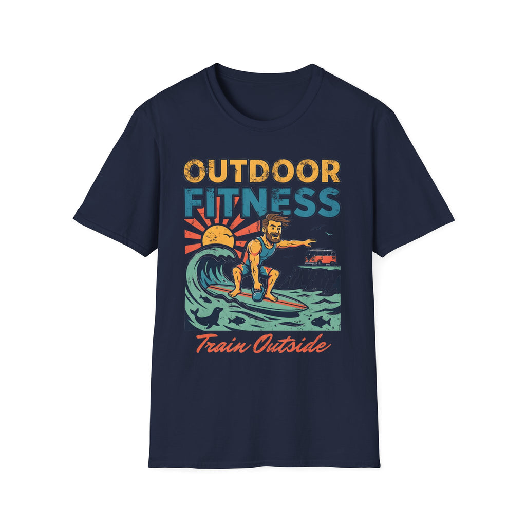 Outdoor Fitness Train Outside Gymwear T-Shirt