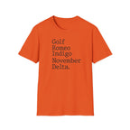 GRIND Phonetic Typograph Vintage Gym T-Shirt