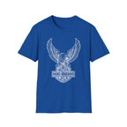 Dangerous Eagle Graphic Retro Gym T-Shirt