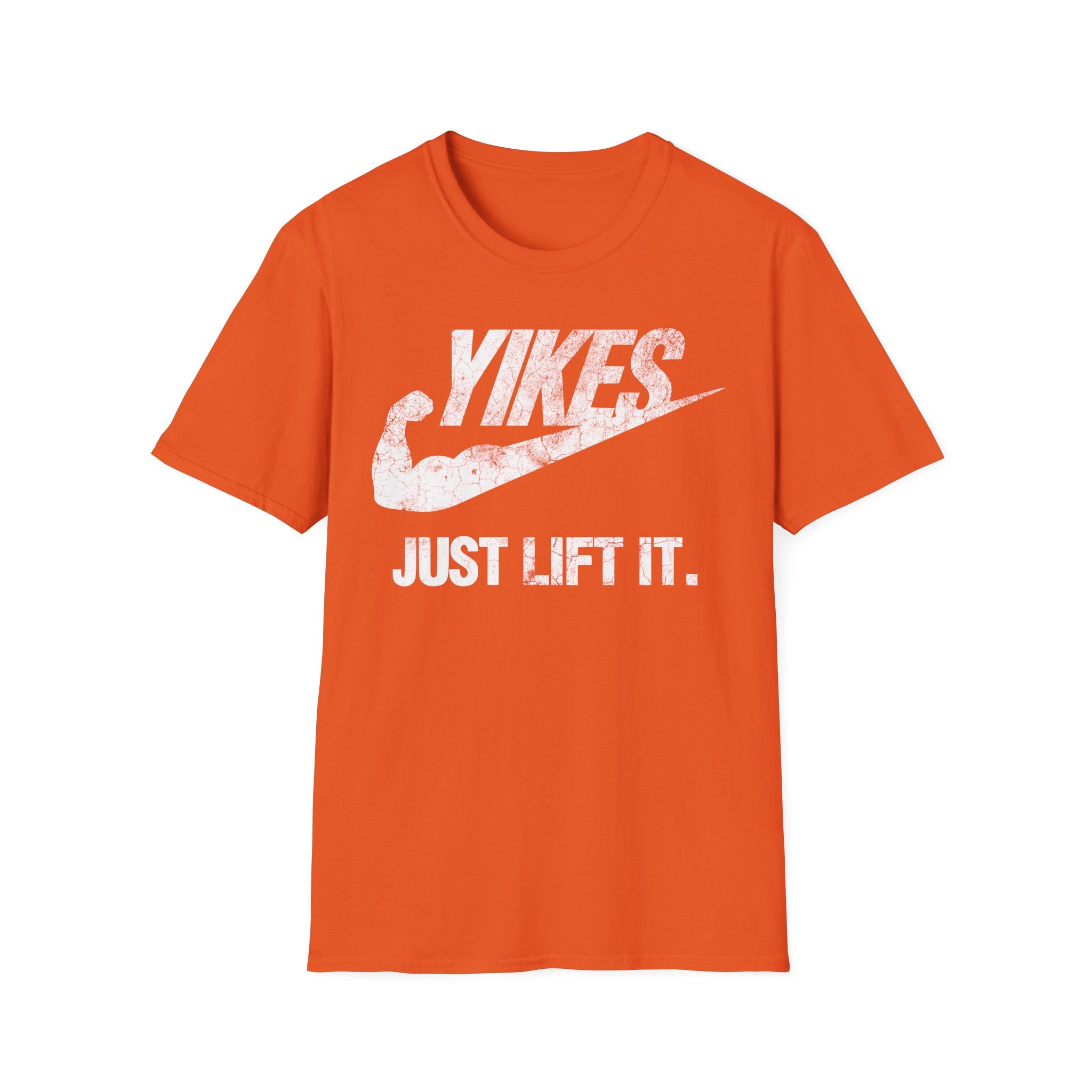Yikes Just Lift It Vintage Gym T-Shirt