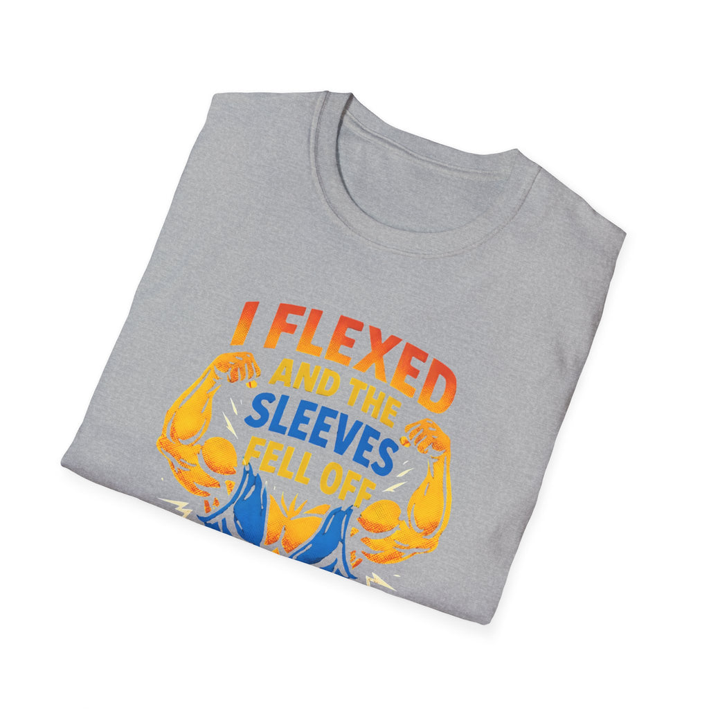 Flexed Arms Sleeves Off T-Shirt