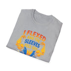 Flexed Arms Sleeves Off T-Shirt