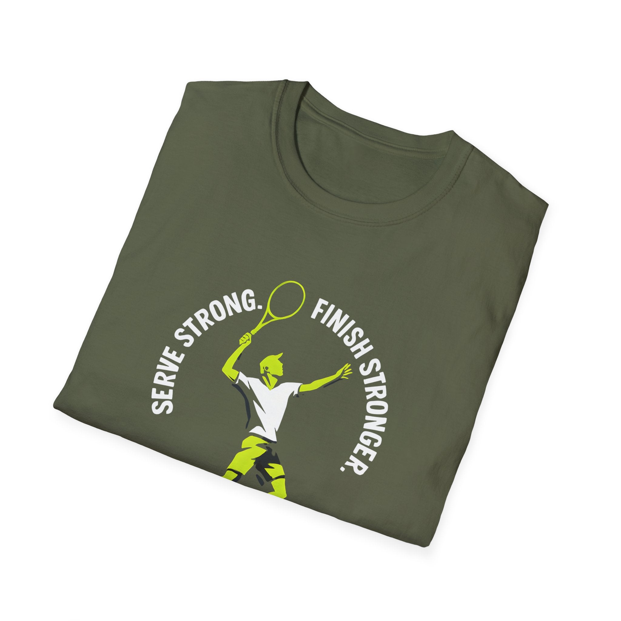 Tennis Player Jumping T-Shirt