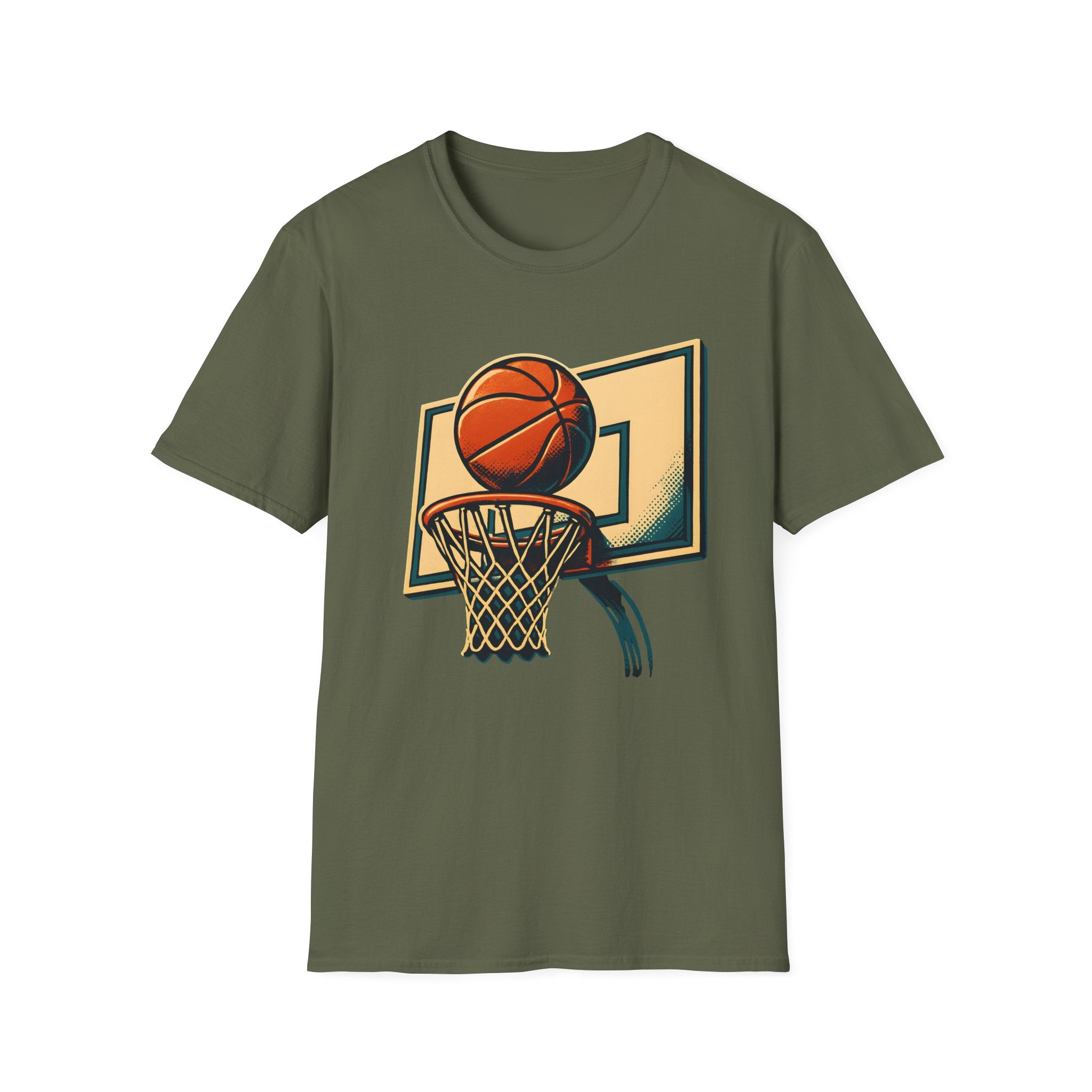 Basketball Hoop Dunk T-Shirt