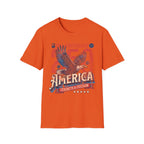 America USA 250 Strength Freedom Vintage Gym T-Shirt