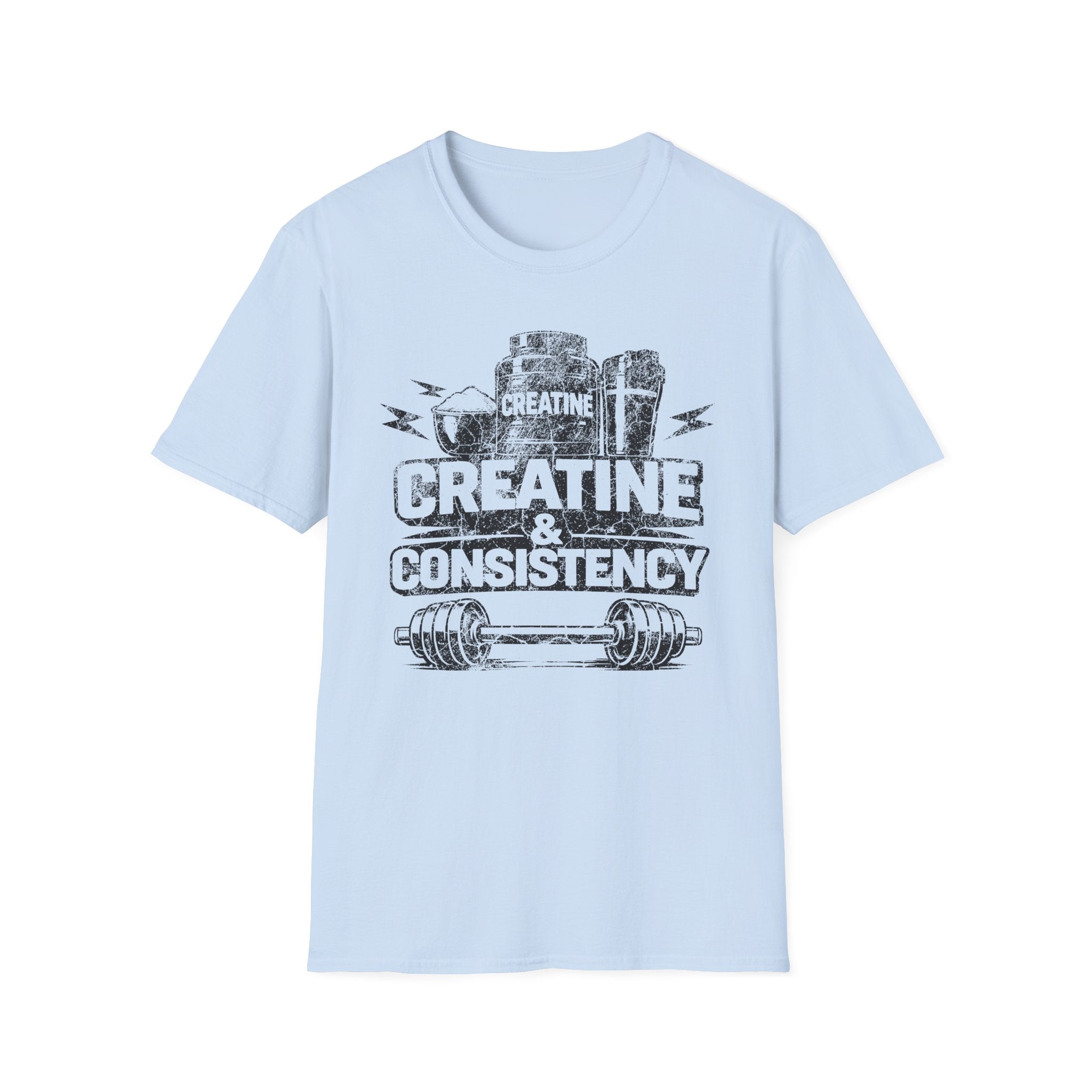 Creatine & Consistency Light Tee