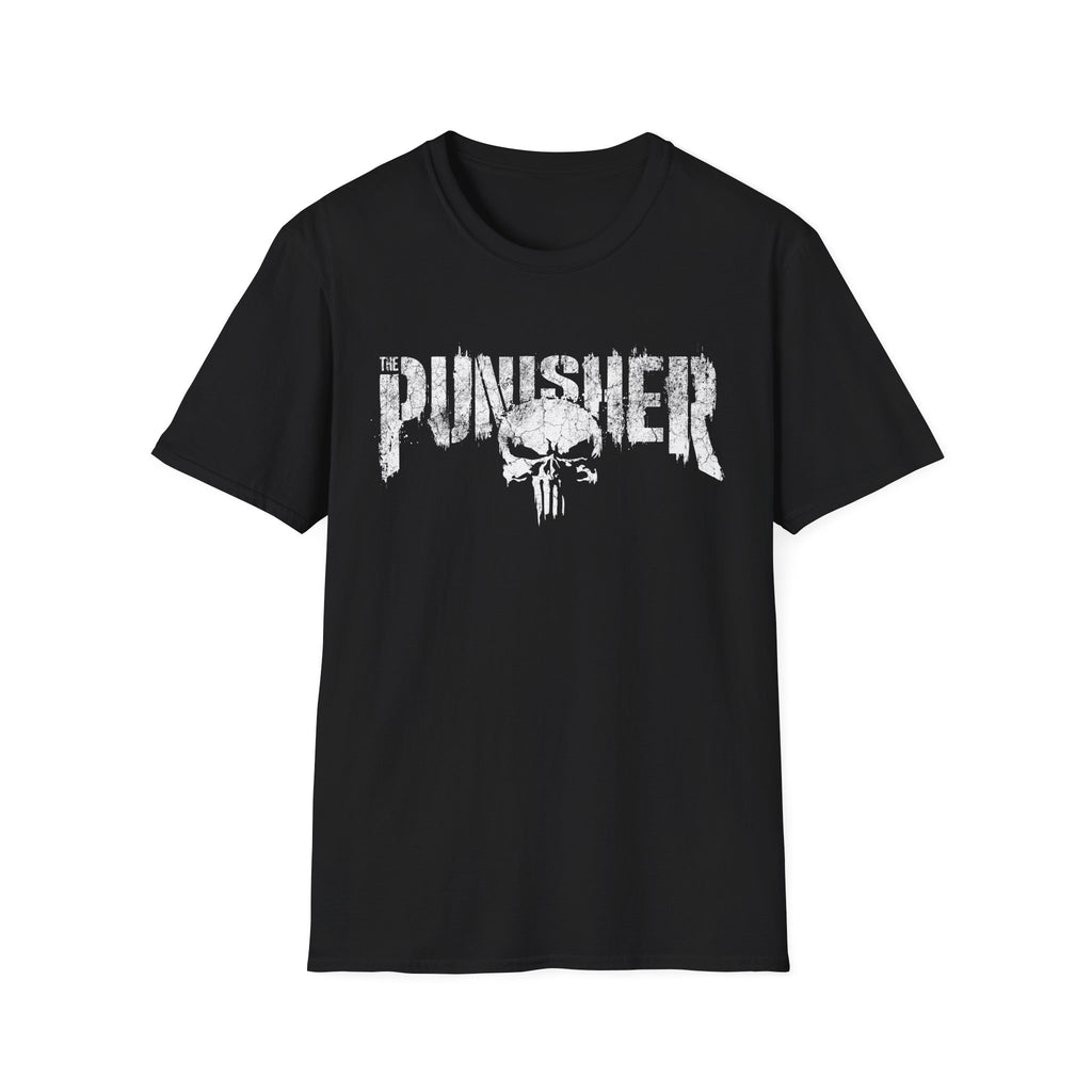 Punisher Grunge Graphic Gym T-Shirt