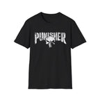 Punisher Grunge Graphic Gym T-Shirt