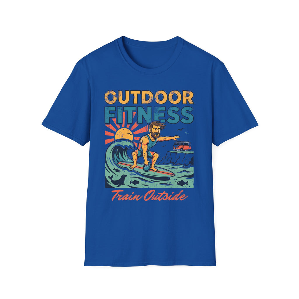 Outdoor Fitness Train Outside Gymwear T-Shirt