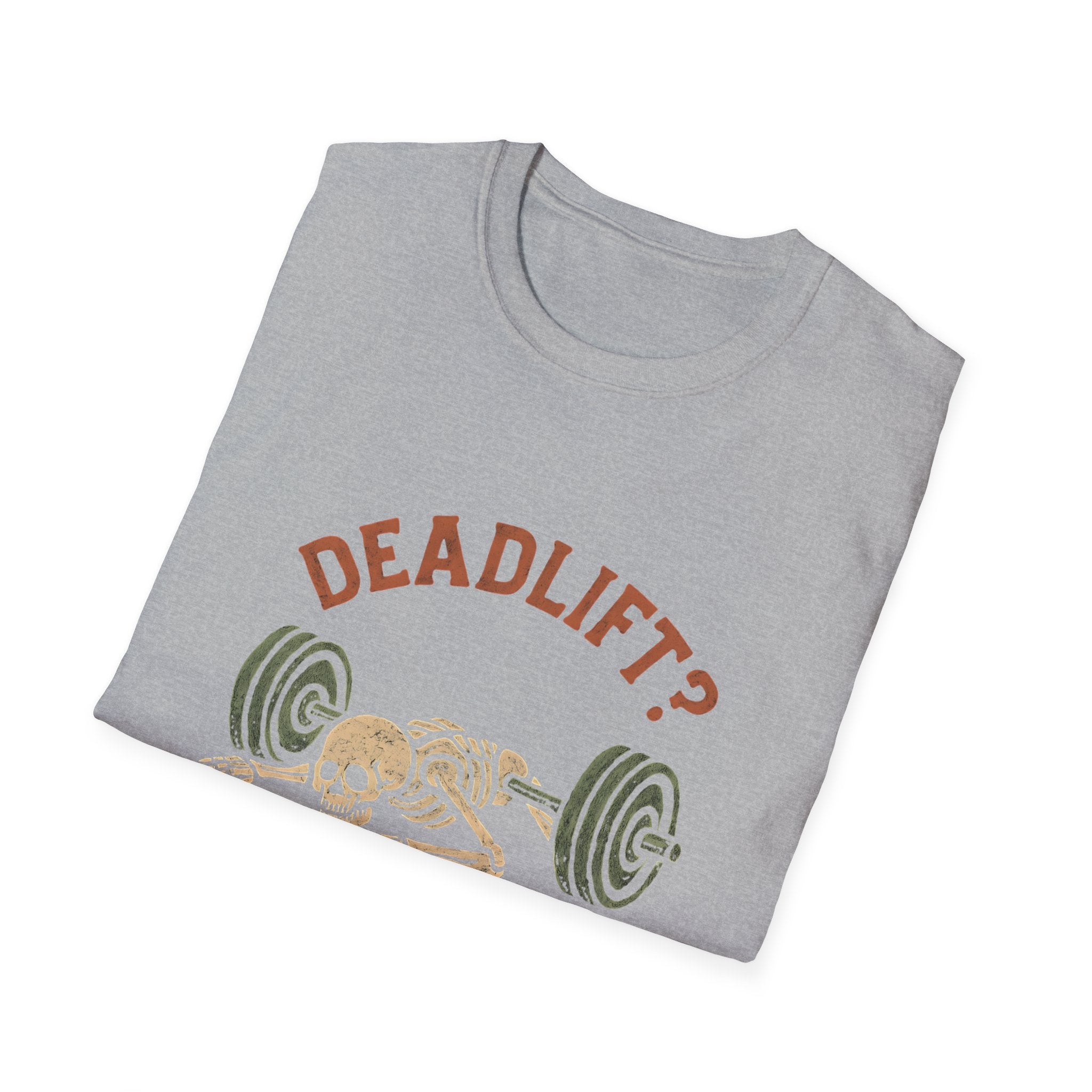 Deadlift Skeleton Meme T-Shirt