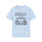 Eat Meat Lift Heavy Light Tee