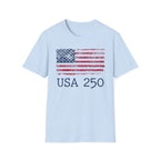 USA 250 Freedom Flag Vintage Gym T-Shirt