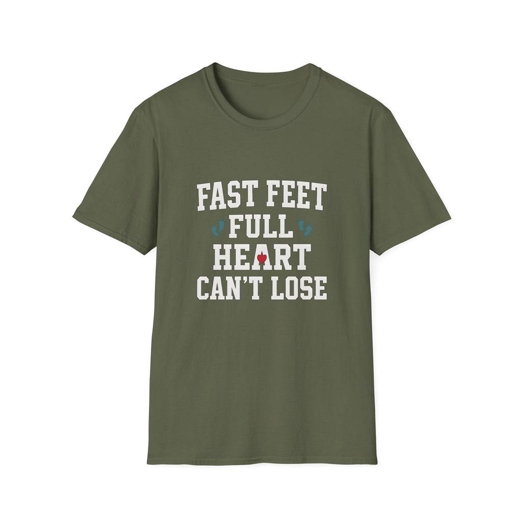 Fast Feet Full Heart T-Shirt