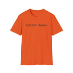 Patriot Game Typographic Vintage Gym T-Shirt