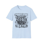 Protein Has Teeth Light Tee