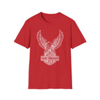 Dangerous Eagle Graphic Retro Gym T-Shirt