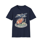 Gridiron Deep Bomb Retro Vintage Gym T-Shirt