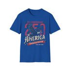 America USA 250 Strength Freedom Vintage Gym T-Shirt
