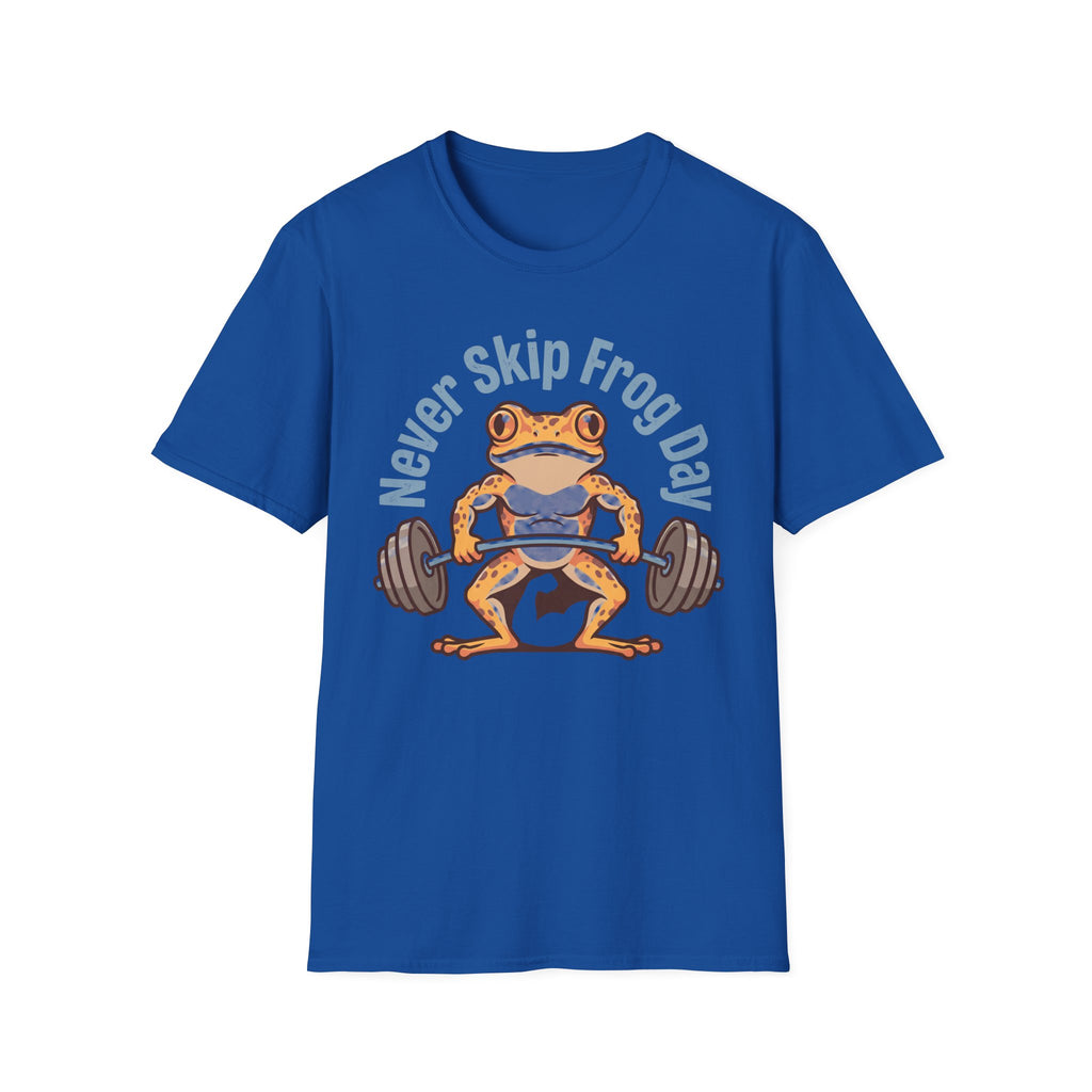 Never Skip Frog Day Vintage Gym T-Shirt
