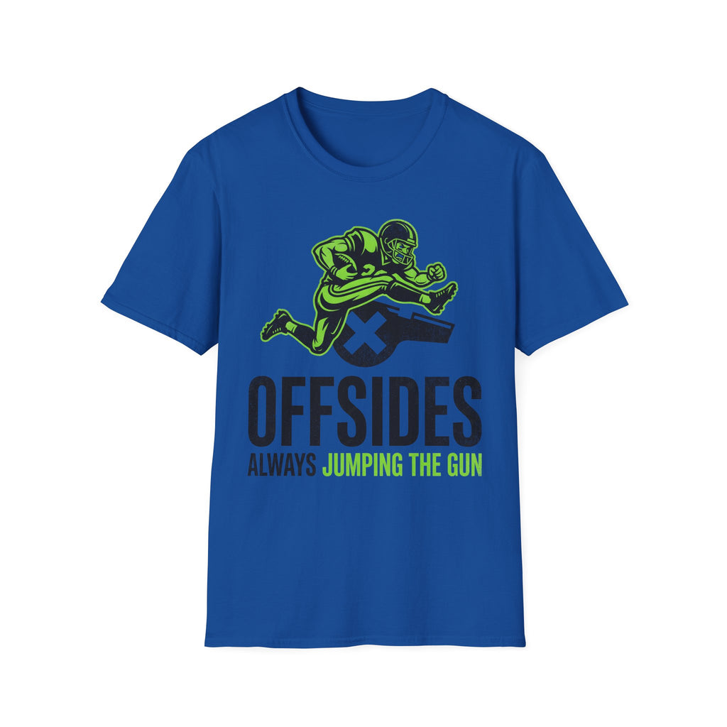 Gridiron NFL Offsides Jumping The Gun Gym T-Shirt