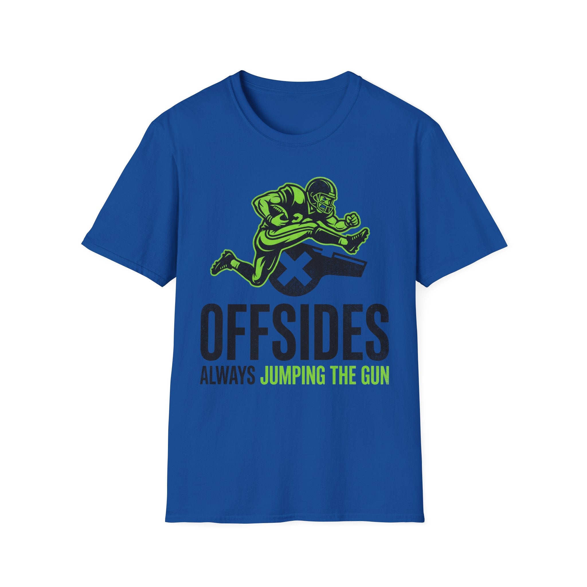 Gridiron NFL Offsides Jumping The Gun Gym T-Shirt