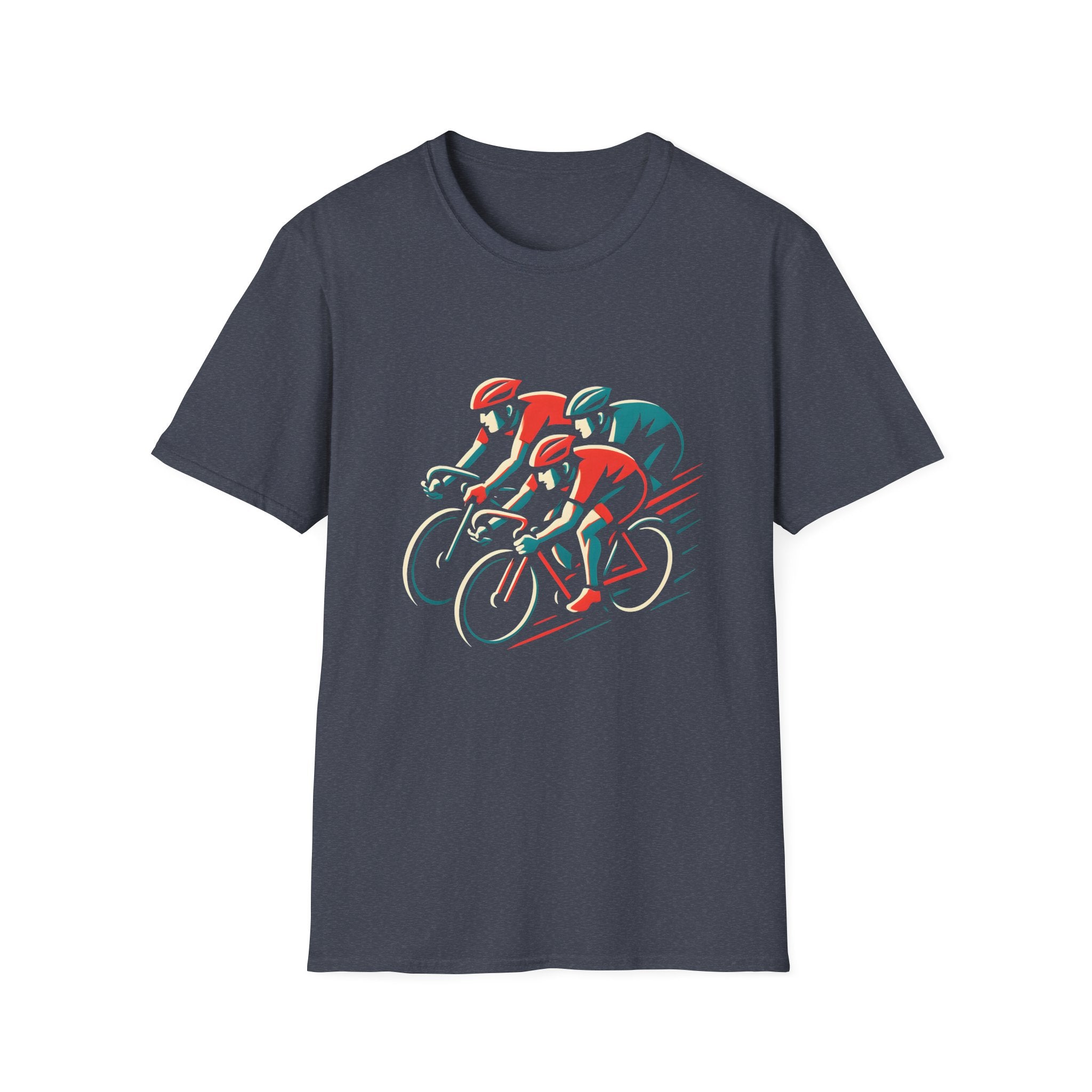 Cyclists Racing Scene T-Shirt