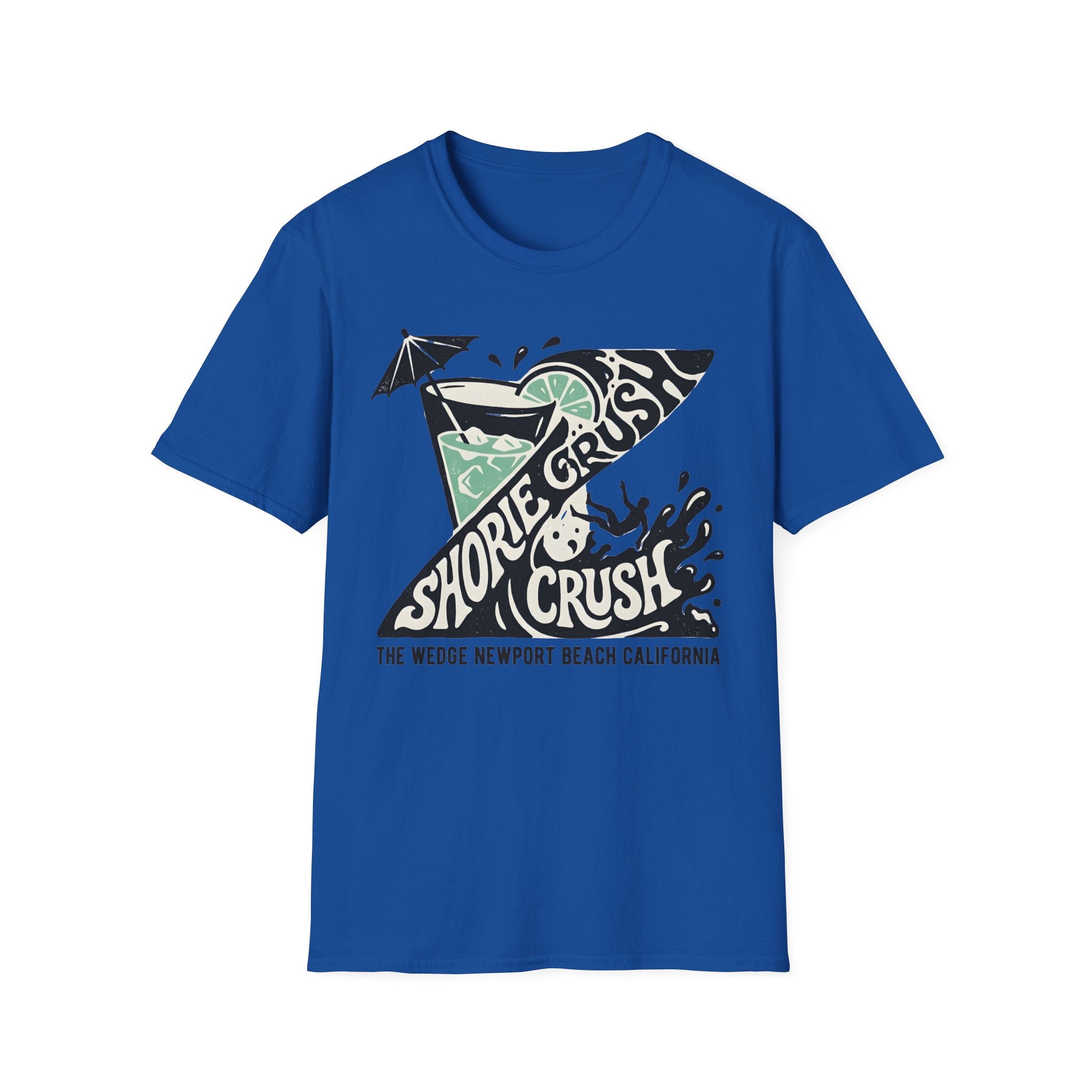 Shorie Crush The Wedge Surf Designer T-Shirt