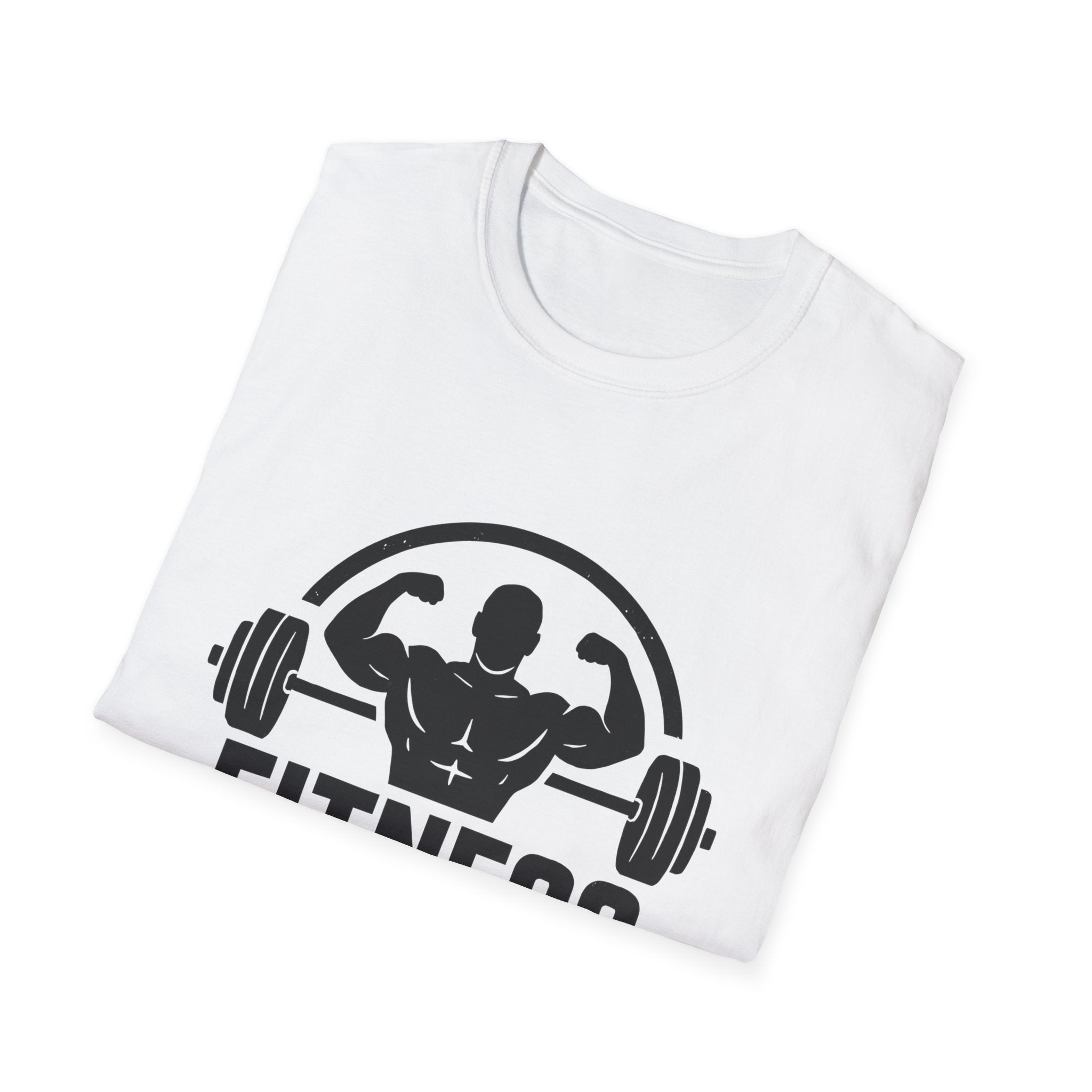 Fitness silhouette logo T-Shirt