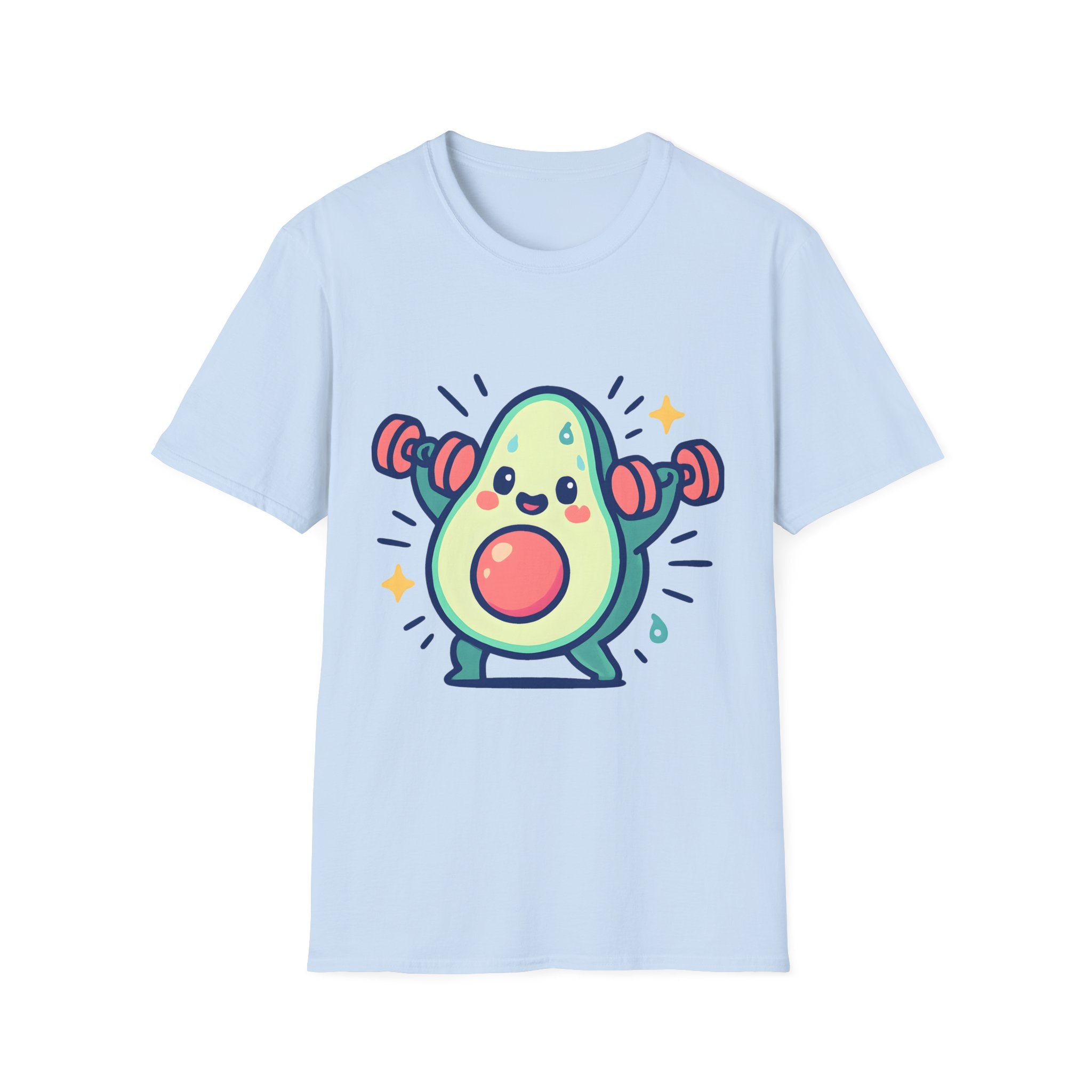 Avocado Lifting Weights T-Shirt