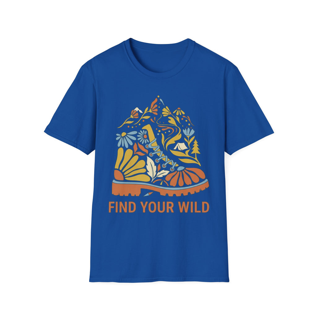 Retro Hiking Vintage Gym T-Shirt