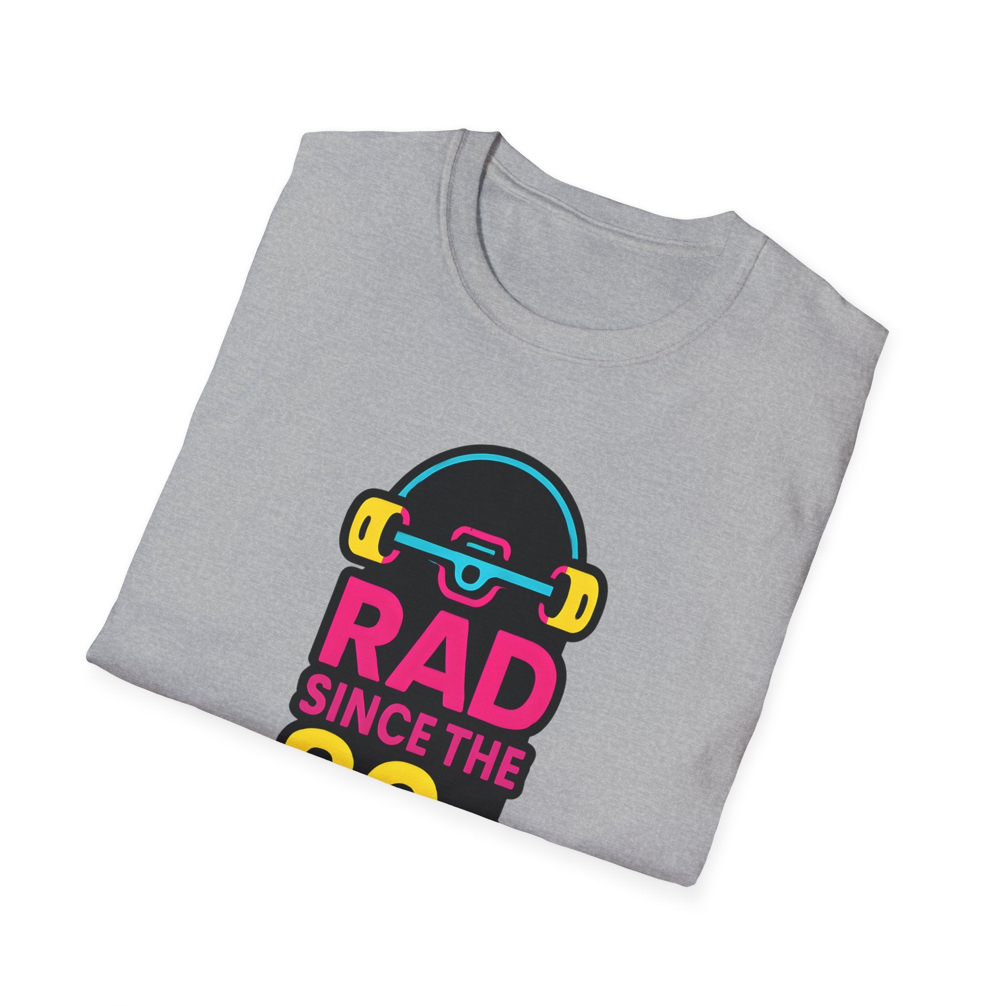 Neon 80s Skateboard T-Shirt