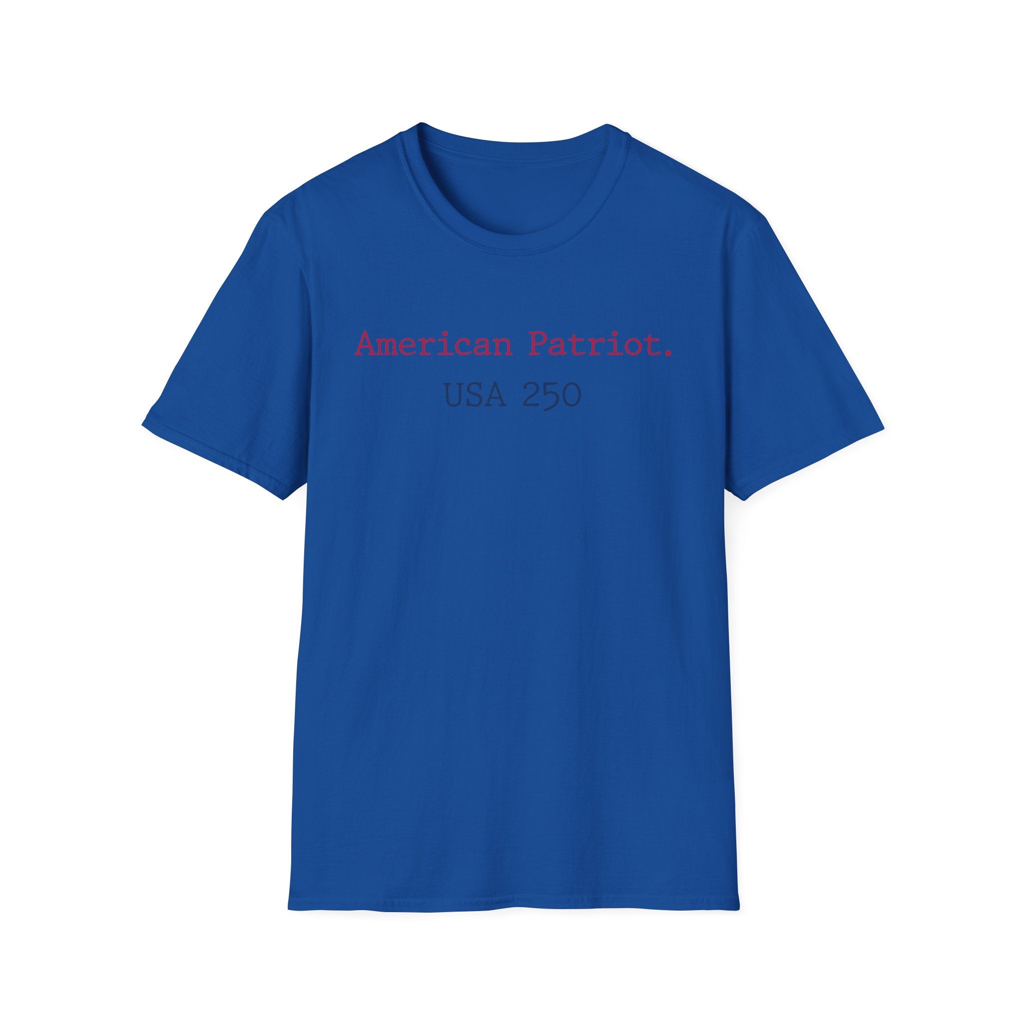 American Patriot USA 250 Typographic Vintage Gym T-Shirt