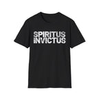 Spiritus Invictus Typographic Gym T-Shirt