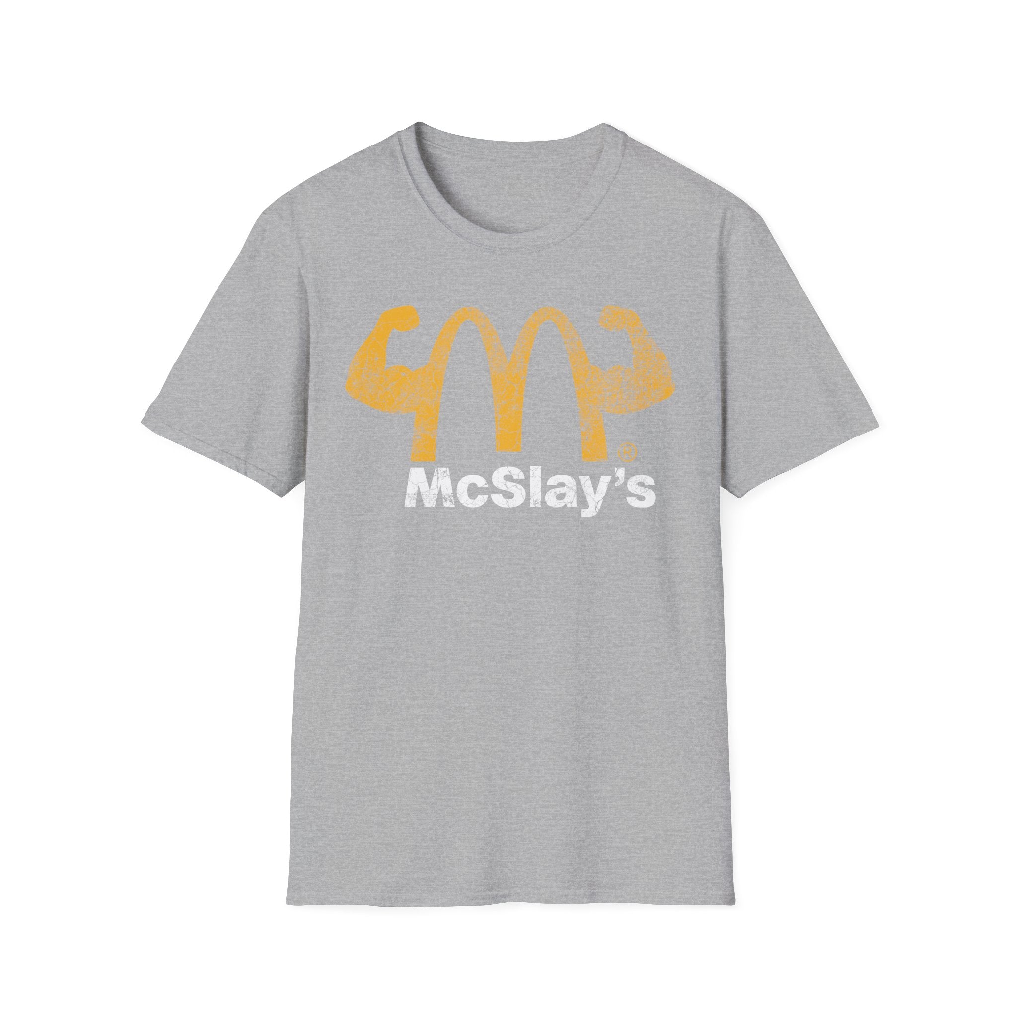 McSlays Arches Graphic Vintage Gym T-Shirt