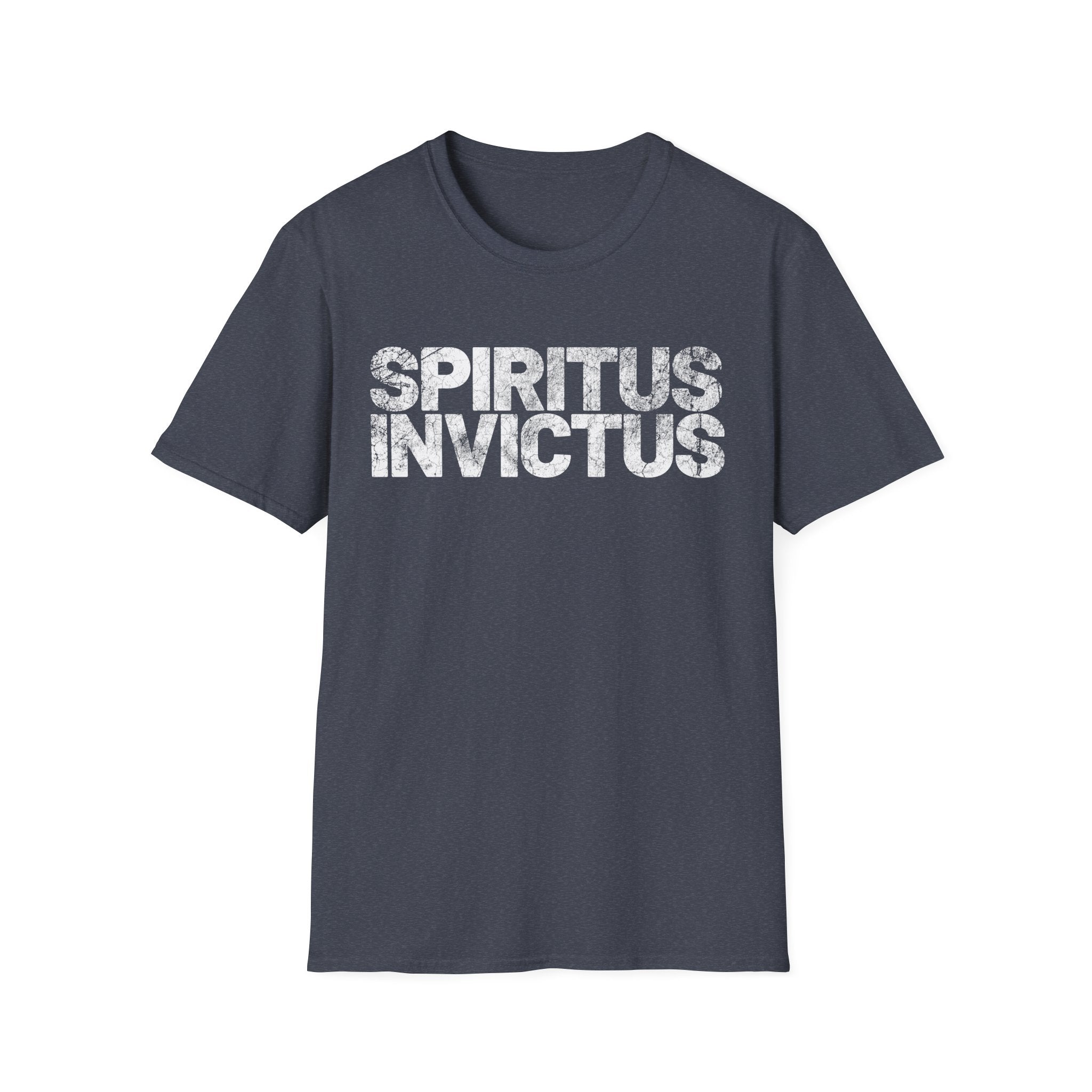 Spiritus Invictus Typographic Gym T-Shirt
